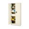 Alera Space Mizer Storage Cabinet, 4 Fixed Shelves, 30w x 15d x 66h, Putty ALE86630