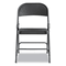 Alera Steel Folding Chair, Graphite, 4/Carton ALEFC94B