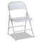 Alera Steel Folding Chair, Gray, 4/Carton ALEFC94LG