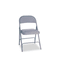 Alera Steel Folding Chair w/Padded Seat, Gray, 4/Carton ALEFC94VY40LG
