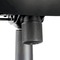 Alera Strada Series Mid-Back Swivel/Tilt Chair w/Black Leather Upholstery ALESR42LS10B