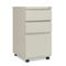 Alera Three-Drawer Mobile Pedestal File W/ Full-Length Pull, 15-7/8w x 19-1/4d, Putty ALEPB532819PY