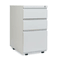 Alera Three-Drawer Mobile Pedestal File W/ Full-Length Pull, 15-7/8w x 23d, Light Gray ALEPB532823LG