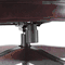 Alera Traditional Series Wing-Back Swivel/Tilt Chair, Mahogany Finish/Oxblood Vinyl ALECE41VY31MY