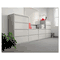 Alera Two-Drawer Lateral File Cabinet, 30w x 19-1/4d x 29h, Light Gray ALELA523029LG