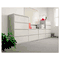 Alera Two-Drawer Lateral File Cabinet, 42w x 19-1/4d x 29h, Light Gray ALELA544229LG