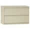 Alera Two-Drawer Lateral File Cabinet, 42w x 19-1/4d x 29h, Putty ALELA544229PY