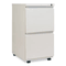 Alera Two-Drawer Mobile Pedestal File W/ Full-Length Pull, 15-7/8w x 19-1/4d, Lt Gray ALEPB542819LG