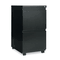 Alera Two-Drawer Mobile Pedestal File With Full-Length Pull, 15-7/8w x 19-1/4d, Black ALEPB542819BL