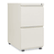 Alera Two-Drawer Mobile Pedestal File With Full-Length Pull, 15-7/8w x 23d, Lt Gray ALEPB542823LG