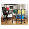 Alera Two-Tier Rolling File Cart, 26w x14d x 29-1/2h, Black ALEFW601426BL