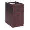 Alera Valencia 2 Box/1 File Full Pedestal, 15-5/8w x 22-7/8d x 28-1/2h, Mahogany ALEVA532822MY