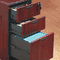 Alera Valencia 2 Box/1 File Full Pedestal, 15-5/8w x 22-7/8d x 28-1/2h, Mahogany ALEVA532822MY