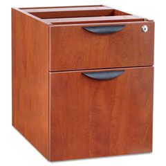 Alera Valencia Series 3/4 Box/File Pedestal, 15-5/8 x 22-7/8 x 19-1/4, Medium Cherry ALEVA552222MC
