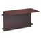 Alera Valencia Series Bridge, 47-1/4w x 23-5/8d, Mahogany/Charcoal ALEVA244824MY
