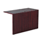 Alera Valencia Series Bridge, 47-1/4w x 23-5/8d, Mahogany/Charcoal ALEVA244824MY