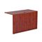 Alera Valencia Series Bridge, 47-1/4w x 23-5/8d, Medium Cherry/Charcoal ALEVA244824MC