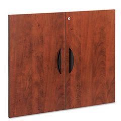 Alera Valencia Series Cabinet Door Kit For All Bookcases, 32" x 26", Medium Cherry ALEVA632832MC