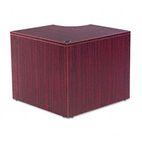 Alera Valencia Series Corner Desk Shell, 36w x 36d x 29-1/2h, Mahogany ALEVA253636MY