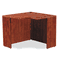 Alera Valencia Series Corner Desk Shell, 36w x 36d x 29-1/2h, Medium Cherry ALEVA253636MC