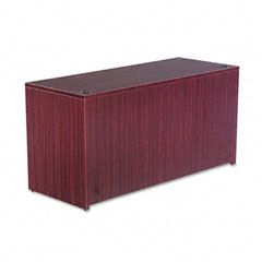 Alera Valencia Series Credenza Shell, 59-1/8w x 23-5/8d x 29-1/2h, Mahogany ALEVA256024MY