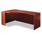 Alera Valencia Series Credenza w/Left Corner Extension, 71"w, Mahogany ALEVA25L7224MY