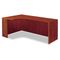 Alera Valencia Series Credenza w/Left Corner Extension, 71"w, Medium Cherry ALEVA25L7224MC