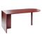 Alera Valencia Series D-Top Desk, 72w x 36d x 29-1/2h, Mahogany ALEVA277236MY