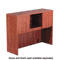 Alera Valencia Series Hutch Doors, Laminate, 14w x 3/4d x 15h, Medium Cherry, 2/Set ALEVA291415MC