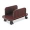 Alera Valencia Series Mobile CPU Cart, 10-1/4w x 19d x 9-1/2h, Mahogany ALEVA311220MY
