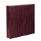 Alera Valencia Series Presentation Cabinet, 47-1/4w x 4-3/4d x 47-1/4h, Mahogany ALEVA314848MY