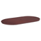 Alera Valencia Series Racetrack Table Top, 72w x 36d, Mahogany ALEVA72RT7236MY