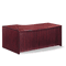 Alera Valencia Series Right-Hand Porkchop Desk Shell, 72w x 48d x 29-1/2h, Mahogany ALEVA22R7248MY
