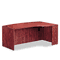 Alera Valencia Series Right-Hand Porkchop Desk Shell, 72w x 48d x 29-1/2h, Med. Cherry ALEVA22R7248MC