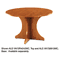 Alera Valencia Series Round Table Top, 42" Diameter, Medium Cherry ALEVA72R4242MC