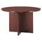 Alera Valencia Series Round Table Top, 47-3/4" Diameter, Mahogany ALEVA72R4848MY
