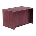 Alera Valencia Series Straight Front Desk Shell, 47-1/4w x 29-1/2d x 29-1/2h, Mahogany ALEVA214830MY