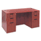 Alera Valencia Series Straight Front Desk Shell, 59-1/8 x 29-1/2 x 29-1/2, Med Cherry ALEVA216030MC