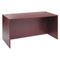 Alera Valencia Series Straight Front Desk Shell, 59-1/8w x 29-1/2d x 29-1/2h, Mahogany ALEVA216030MY