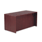 Alera Valencia Series Straight Front Desk Shell, 59-1/8w x 29-1/2d x 29-1/2h, Mahogany ALEVA216030MY