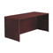 Alera Valencia Series Straight Front Desk Shell, 65w x 29-1/2d x 29-1/2h, Mahogany ALEVA216630MY