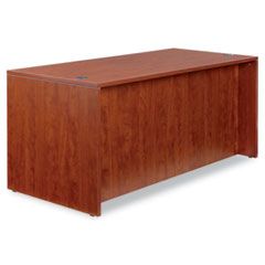 Alera Valencia Series Straight Front Desk Shell, 65w x 29-1/2d x 29-1/2h, Med Cherry ALEVA216630MC