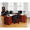 Alera Valencia Series Straight Front Desk Shell, 65w x 29-1/2d x 29-1/2h, Med Cherry ALEVA216630MC