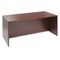 Alera Valencia Series Straight Front Desk Shell, 71w x 35-1/2d x 29-1/2h, Mahogany ALEVA217236MY