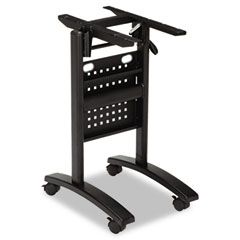 Alera Valencia Series Table Base, Modesty Panel, 15w x 20d, Black ALEVA733030BK