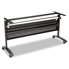 Alera Valencia Series Table Base, Modesty Panel, 58w x 20d, Black ALEVA737260BK