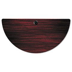 Alera Valencia Series Table Top, Half-Round, 48w x 24d, Mahogany ALEVA72HR4824MY