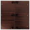 Alera Valencia Series Table Top, Quarter Round, 30w x 30d, Mahogany ALEVA72QR3030MY