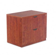 Alera Valencia Series Two-Drawer Lateral File, 34w x 22 3/4d x 29 1/2h, Medium Cherry ALEVA513622MC