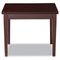 Alera Verona Series Occasional Tables, 24w x 24d x 20h, Mahogany ALERN752424MM